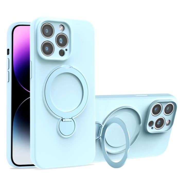 EDA008177206A.jpg Liquid Silicone MagSafe Holder Phone Case, For iPhone 15 Pro, For iPhone 15 – Bild 1