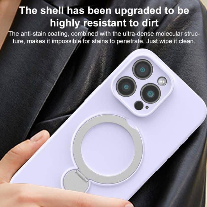 Liquid Silicone MagSafe Holder Phone Case, For iPhone 16, For iPhone 15 Pro Max – Bild 11
