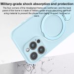 Liquid Silicone MagSafe Holder Phone Case, For iPhone 16 Pro Max, For iPhone 16 Pro – Bild 9
