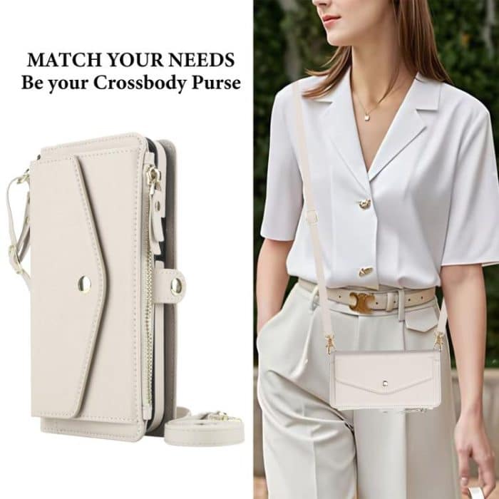 Multifunctional Wallet Detachable Leather Phone Case with Lanyard, For iPhone 16e, For iPhone 16 Pro Max, For iPhone 16 Pro, For iPhone 16 Plus – Bild 6