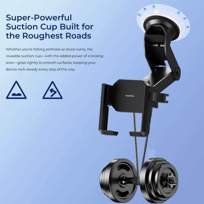 OUKITEL 360 Degree Rotating Adjustable Bicycle Phone Mount Holder – Bild 5