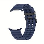 Dual-row Holes Silicone Watch Band with TPU Case, For Samsung Galaxy Watch Ultra 47mm / Ultra 2025 – Bild 6