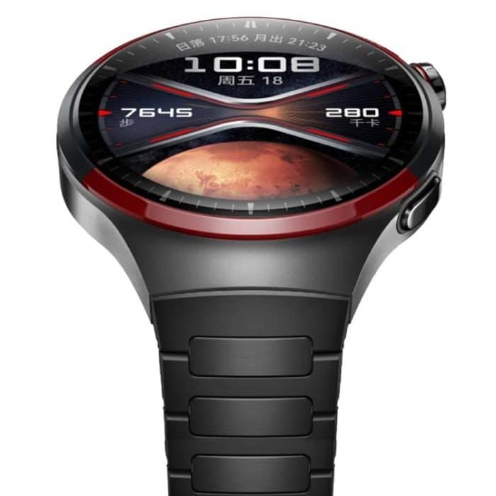 Curved I-shaped HW Buckle Titanium Alloy Watch Band, For Huawei Watch 4 – Bild 5