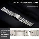 Curved I-shaped HW Buckle Titanium Alloy Watch Band, For Huawei Watch 4 – Bild 4