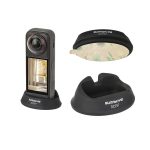 For Insta360 X5 / X4 Sunnylife Silicone Stand Base, Car Base, Tabletop Base