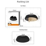 For Insta360 X5 / X4 Sunnylife Silicone Stand Base, Car Base, Tabletop Base – Bild 10