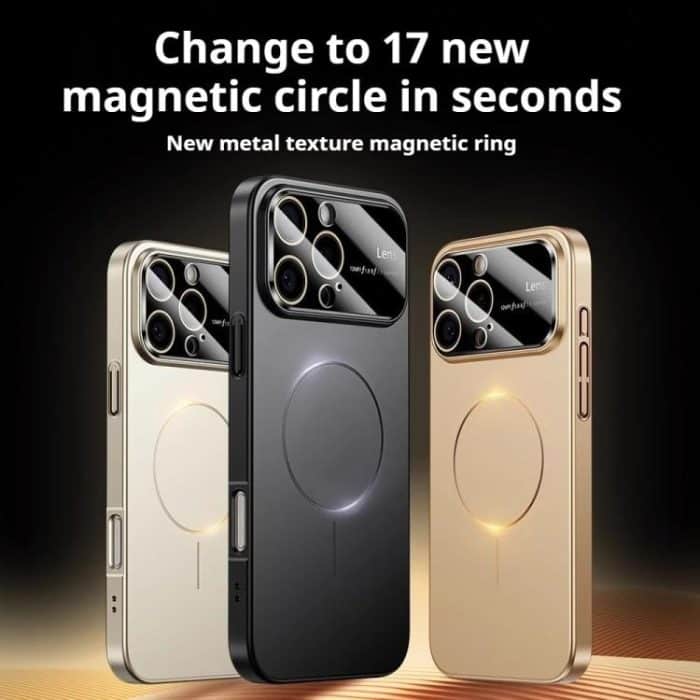 Kalebol Large Window MagSafe Frosted PC Phone Case, For iPhone 15 Pro Max, For iPhone 15 Pro – Bild 2