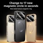 Kalebol Large Window MagSafe Frosted PC Phone Case, For iPhone 15, For iPhone 14 – Bild 2