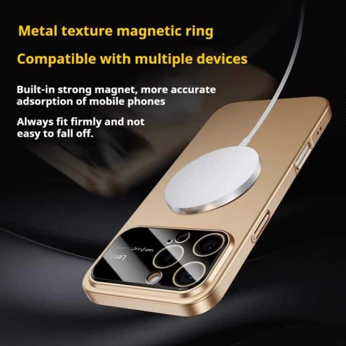 Kalebol Large Window MagSafe Frosted PC Phone Case, For iPhone 15, For iPhone 14 – Bild 3