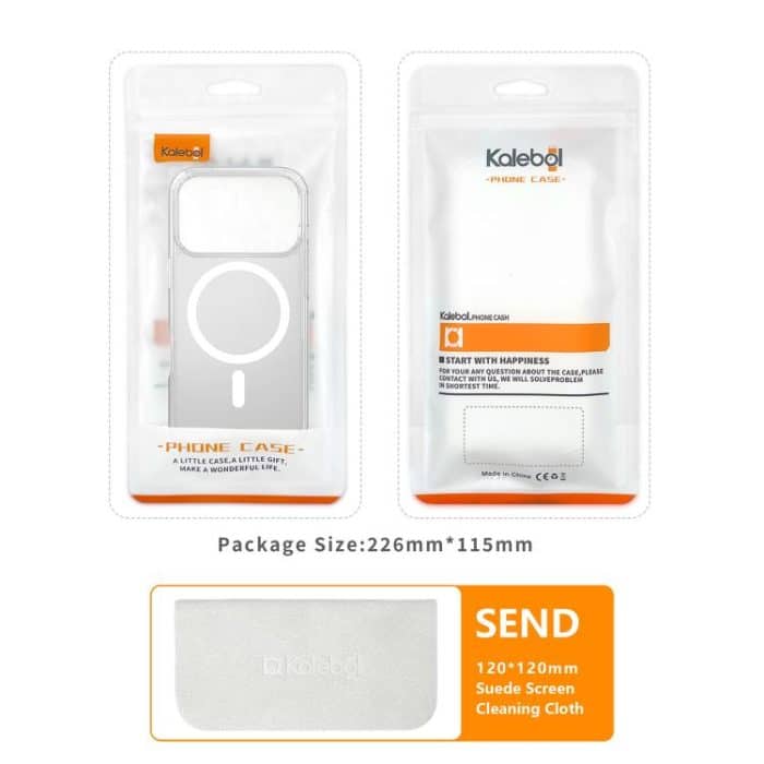 Kalebol Large Window MagSafe Frosted PC Phone Case, For iPhone 15 Pro Max, For iPhone 15 Pro – Bild 7
