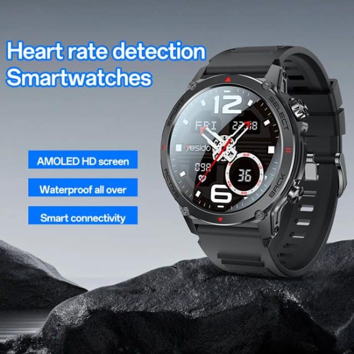 Yesido IO31 1.43 inch AMOLED Screen Smart Watch Support BT Call / Heart Rate, IO31 – Bild 2