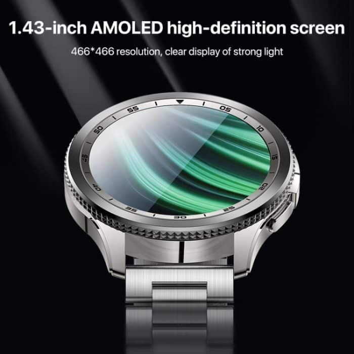 Yesido IO34 1.43 inch AMOLED Screen Metal Smart Watch Support BT Call, IO34 – Bild 4