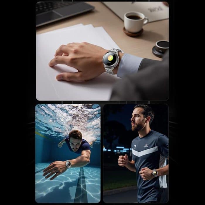 Yesido IO34 1.43 inch AMOLED Screen Metal Smart Watch Support BT Call, IO34 – Bild 8