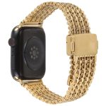 Magnetic Snap Clasp Steel Mesh Metal Watch Band, For Apple Watch 46mm / 49mm / 45mm / 44mm, For Apple Watch 42mm / 41mm / 40mm / 38mm – Bild 5