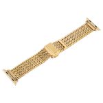 Magnetic Snap Clasp Steel Mesh Metal Watch Band, For Apple Watch 46mm / 49mm / 45mm / 44mm, For Apple Watch 42mm / 41mm / 40mm / 38mm – Bild 7
