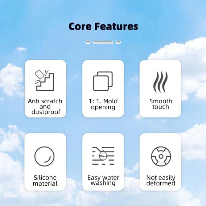 BRDRC Remote Control Shockproof Anti-scratch Silicone Case, For DJI RC-N2 / RC-N1 – Bild 3