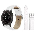 xDfind Bamboo Texture Pin Buckle Leather Watch Band, For Garmin Fenix 8/7X/6X/5X 26mm 22mm, For Garmin Fenix 8/7/6/5 22mm 20mm, For Garmin Fenix 8/7S/6S/5S 20mm 18mm, For Garmin Forerunner 45/45S/Swim2 18mm...