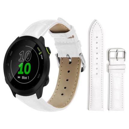 xDfind Bamboo Texture Pin Buckle Leather Watch Band