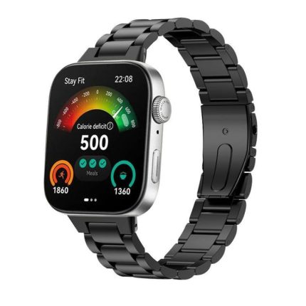 Tri-beads Flat Buckle Titanium Alloy Watch Band, For Huawei Watch Fit 4 / 4 Pro / 3, For Huawei Band 10 / 9 / 8, For Huawei Watch Fit 2
