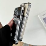 Side Insert Card Slot Electroplated TPU Phone Case, For iPhone 15 Pro Max, For iPhone 15 Pro, For iPhone 15 Plus, For iPhone 15 – Bild 5