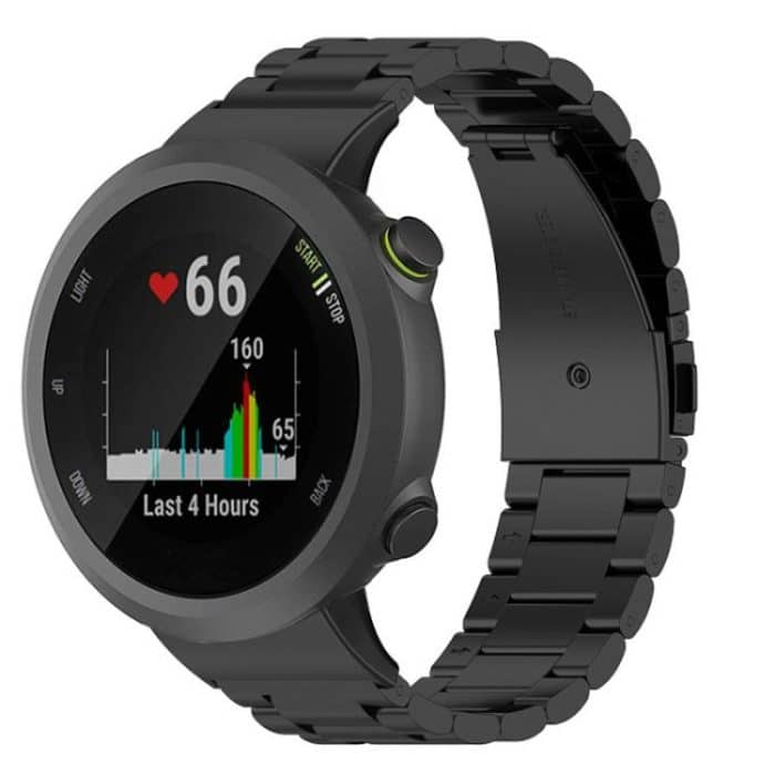 EDA008290902A.jpg Tri-beads Flat Buckle Titanium Alloy Watch Band, For Garmin forerunner 45 / 45S / Swim 2, For Garmin Forerunner 35 / 30 – Bild 1