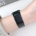 Tri-beads Side-detachable Buckle Stainless Steel Watch Band, For Apple Watch 46mm / 49mm / 45mm / 44mm, For Apple Watch 42mm / 41mm / 40mm / 38mm – Bild 8