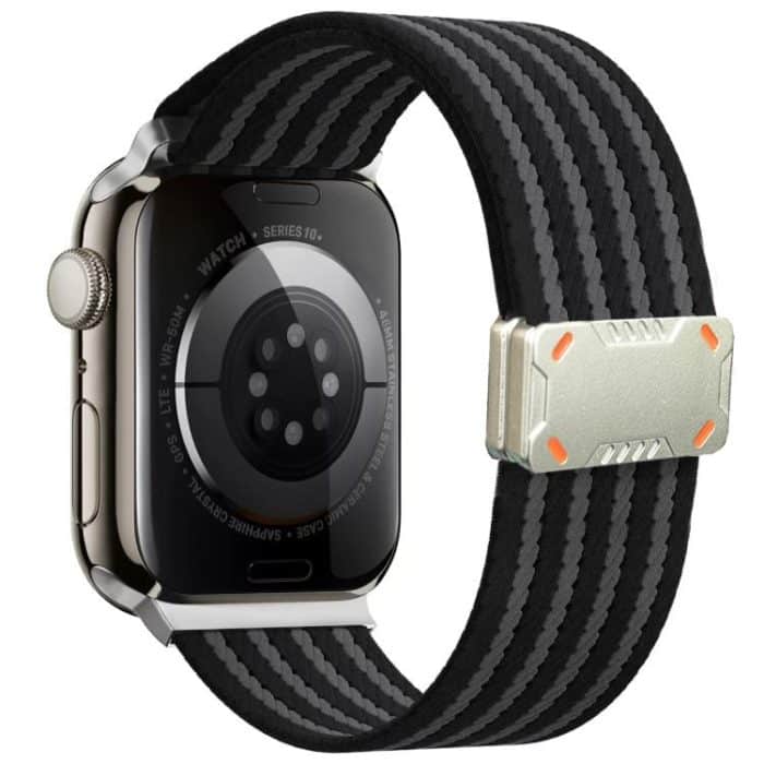 Mecha Armor Magnetic Buckle Nylon Watch Band, For Apple Watch 46mm / 49mm / 45mm / 44mm, For Apple Watch 42mm / 41mm / 40mm / 38mm – Bild 1
