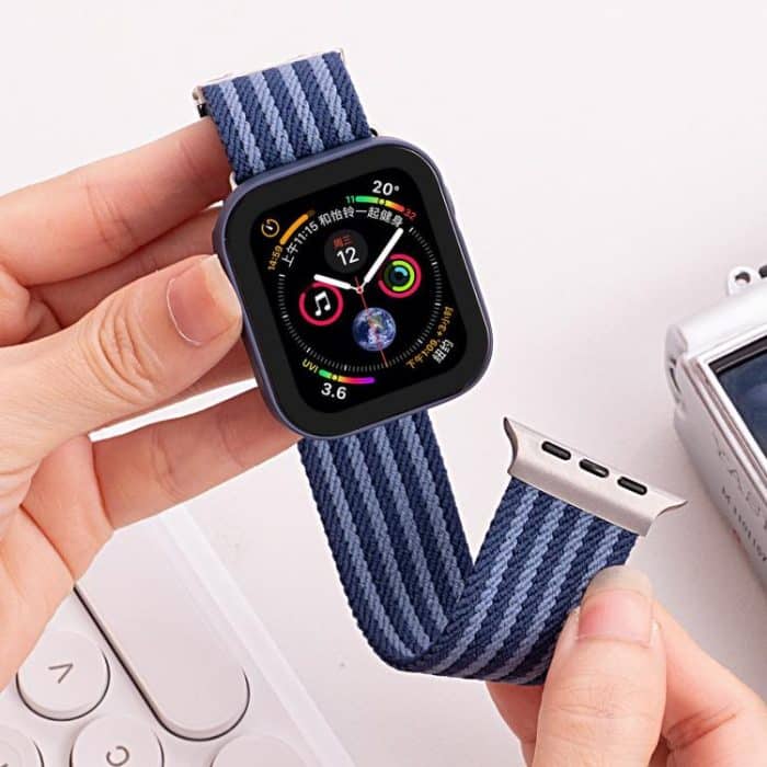 Mecha Armor Magnetic Buckle Nylon Watch Band, For Apple Watch 46mm / 49mm / 45mm / 44mm, For Apple Watch 42mm / 41mm / 40mm / 38mm – Bild 3
