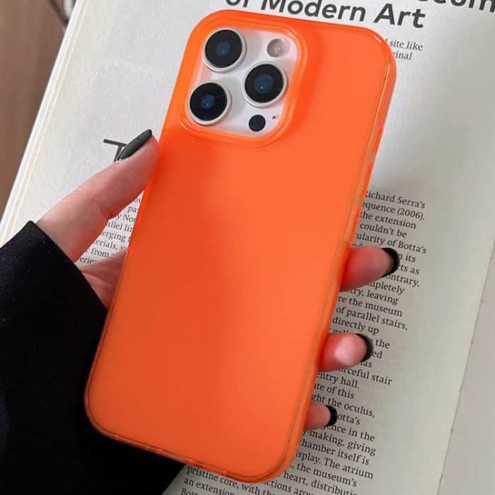 Transparent Comfortable Frosted TPU Phone Case, For iPhone 16 Pro Max, For iPhone 16 Pro, For iPhone 16 Plus, For iPhone 16 – Bild 1