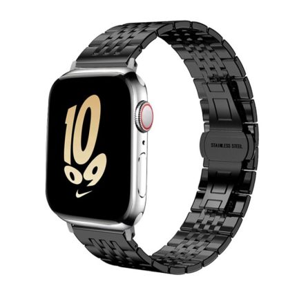 xDfind Seven-bead Solid Stainless Steel Watch Band, For Apple Watch 42 / 44 / 45 / 46 / 49mm 22mm, For Apple Watch 38 / 40 / 41 / S10 42mm 20mm