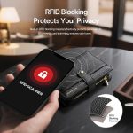 DUX DUCIS PU Leather RFID Multi-card Wallet with Lanyard – Bild 4