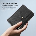 DUX DUCIS PU Leather RFID Multi-card Wallet with Lanyard – Bild 7