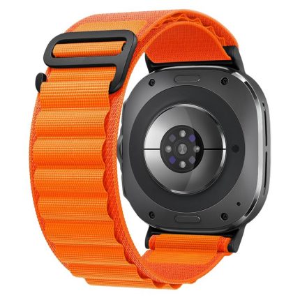 xDfind Black Buckle Loop Nylon Watch Band, For Samsung Galaxy Watch Ultra 47mm / Ultra 2025, For Samsung Galaxy Watch8 / 8 Classic