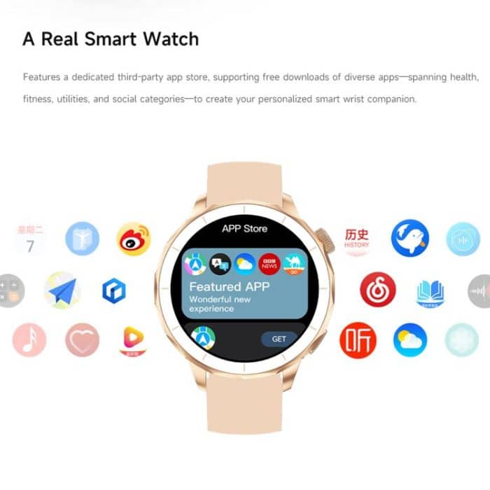 HD X2 Mini 1.32 inch AMOLED Screen Smart Watch IP68 Waterproof Support BT Call – Bild 11