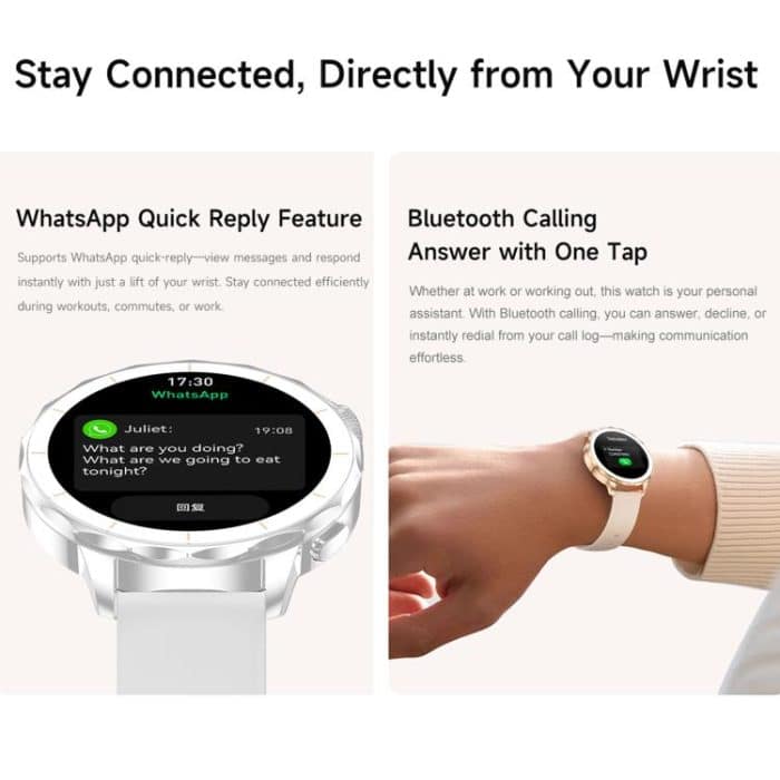 HD X2 Mini 1.32 inch AMOLED Screen Smart Watch IP68 Waterproof Support BT Call – Bild 12