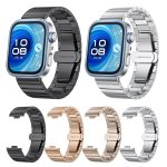 Bamboo Stainless Steel Watch Band, For Huawei Watch Fit 4 / 4 Pro / 3 – Bild 2