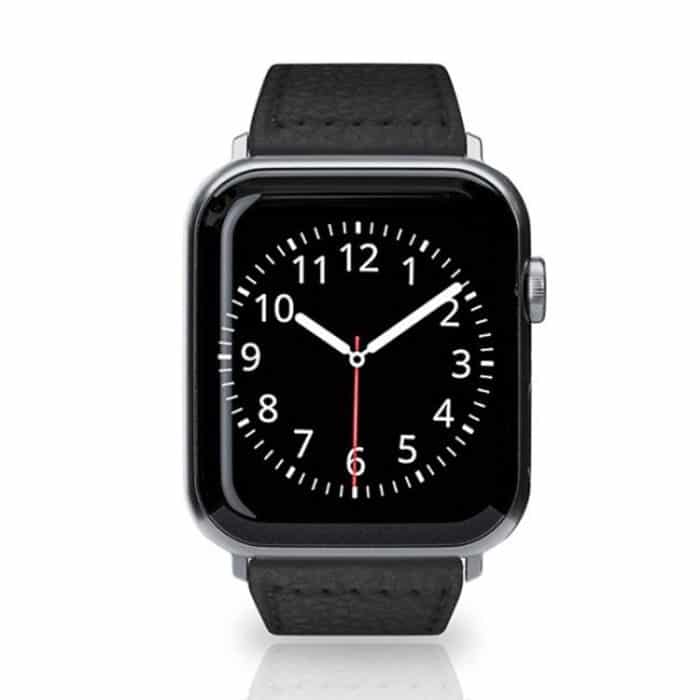 Reverse Buckle Litchi Genuine Leather Watch Band, For Apple Watch 46mm / 49mm / 45mm / 44mm, For Apple Watch 42mm / 41mm / 40mm / 38mm – Bild 7