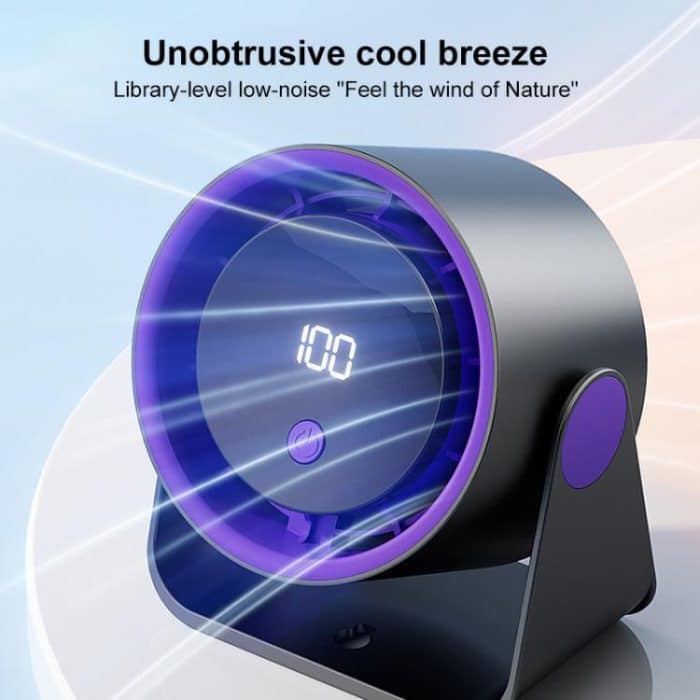 FS-22 Digital Display 100-speed Desktop Air Circulation Electric Fan – Bild 2
