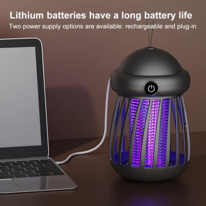 Jellyfish Portable UV Light Trapping Electric Mosquito Killer Lamp, Rechargeable, USB Power-in – Bild 5