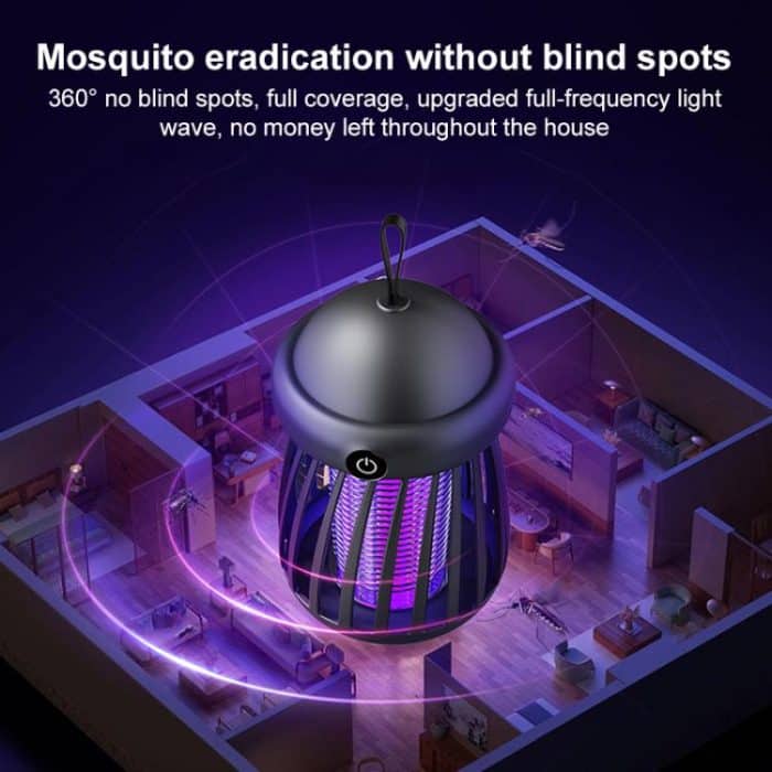 Jellyfish Portable UV Light Trapping Electric Mosquito Killer Lamp, Rechargeable, USB Power-in – Bild 6