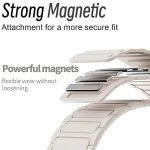 D-shaped Tri-beads Magnetic Silicone Watch Band, For Samsung Galaxy Fit3 – Bild 6