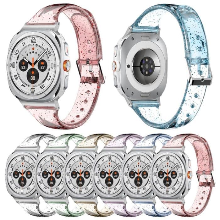 Glitter TPU Watch Band, For Samsung Galaxy Watch Ultra 47mm / Ultra 2025 – Bild 2