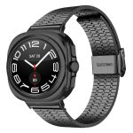 Seven Beads Buckle Stainless Steel Watch Band, For Samsung Galaxy Watch Ultra 47mm / Ultra 2025