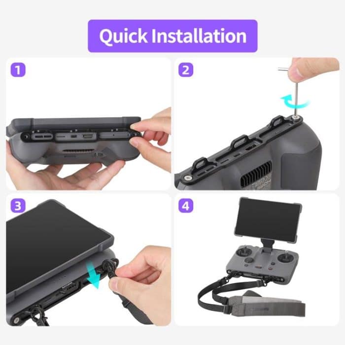 Sunnylife GS013 Multi-Purpose Lanyard with CNC Aluminum Buckle, For DJI RC Pro 2 – Bild 9