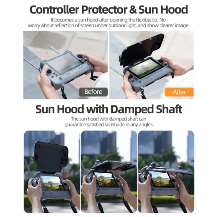 Sunnylife Remote Control Sunshade Protection Cover, For DJI RC Plus 2 – Bild 3