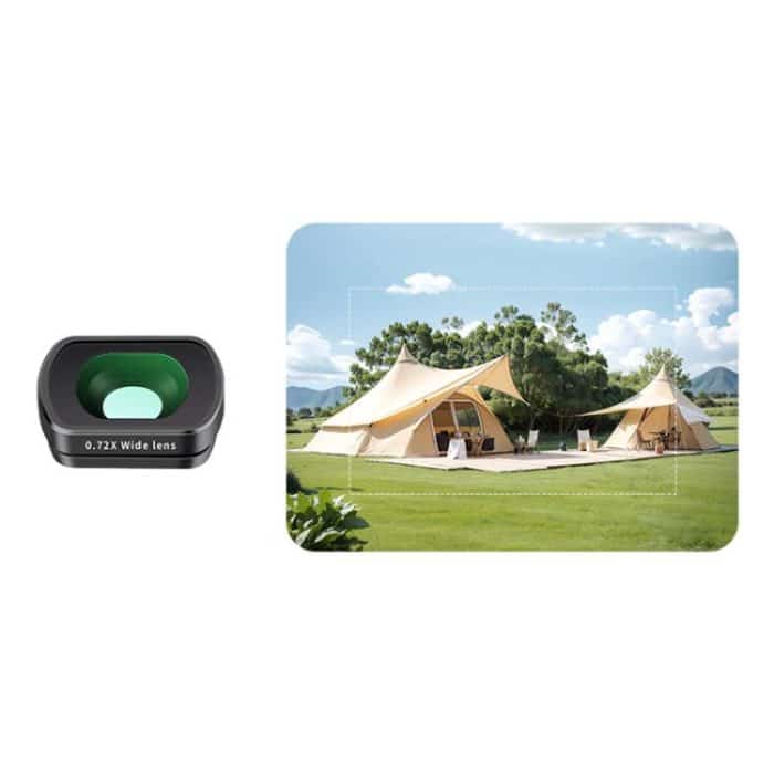 Für DJI Osmo Pocket 3 Kameraobjektivfilter, 0.72X Wide Lens, Black Mist 1/4, ND8, NIGHT, UV, Adjustable CPL, VND1-5, VND6-10, Adjustable STAR – Bild 1