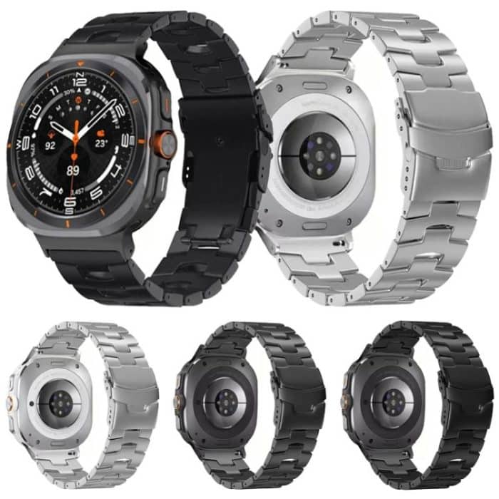 Safety Buckle Titanium Alloy Watch Band, For Samsung Galaxy Watch8 / Watch8 Classic – Bild 2