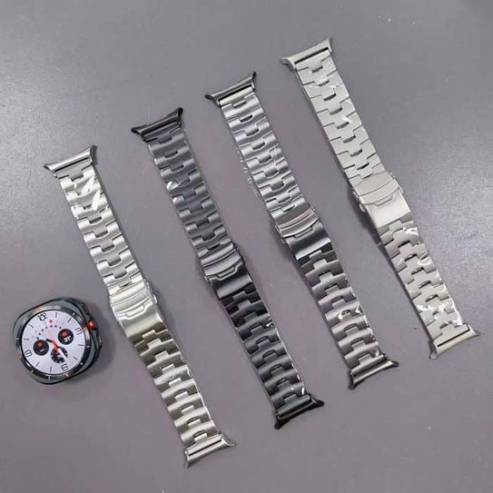 Safety Buckle Titanium Alloy Watch Band, For Samsung Galaxy Watch8 / Watch8 Classic – Bild 3