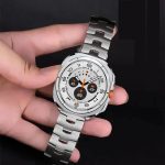 Safety Buckle Titanium Alloy Watch Band, For Samsung Galaxy Watch8 / Watch8 Classic – Bild 6