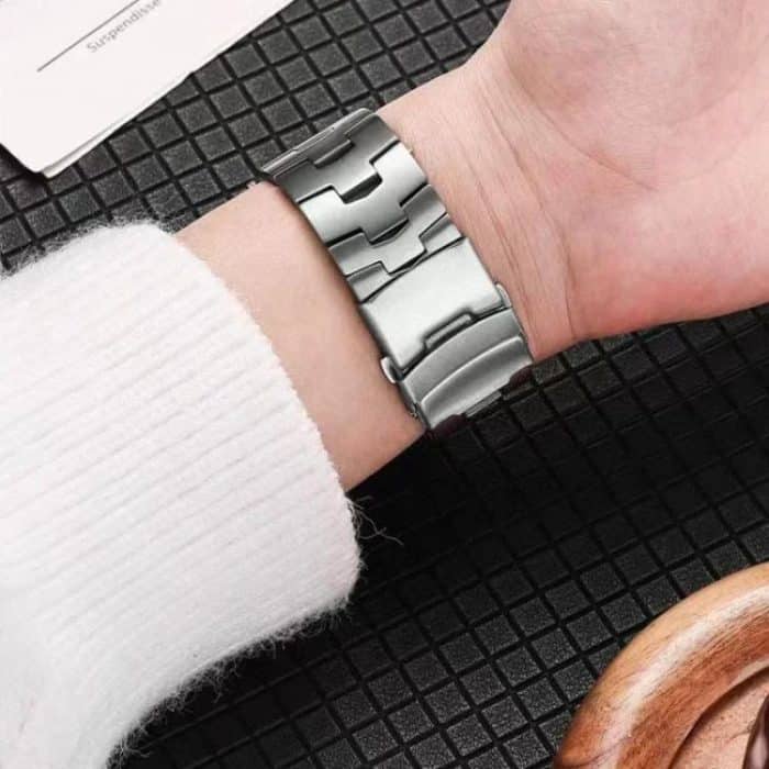 Safety Buckle Titanium Alloy Watch Band, For Samsung Galaxy Watch8 / Watch8 Classic – Bild 7